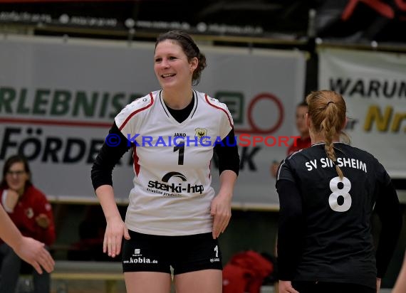 Volleyball Damen 3. Liga Süd SV Sinsheim vs TV Waldgirmes 04.03.2017 (© Siegfried)